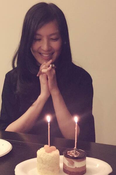 林熙蕾获舒淇庆生为其许愿：祝你早生双胞胎