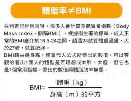 体内脂肪怎么计算 推荐体内脂肪计算率