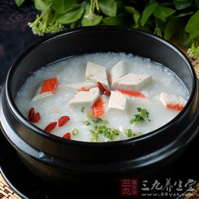 孕晚期营养食谱：豆腐皮粥