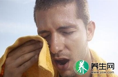 男人大汗淋漓后藏着致命的风险