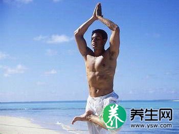 男性练瑜伽3招式：提高性能力